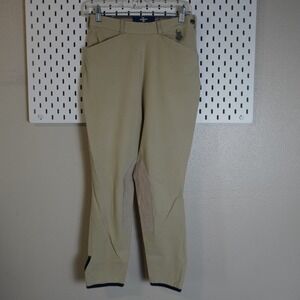 Millers Riding Breeche Tan Knee Patch Equestrian Horseback Riding Pants Women 26